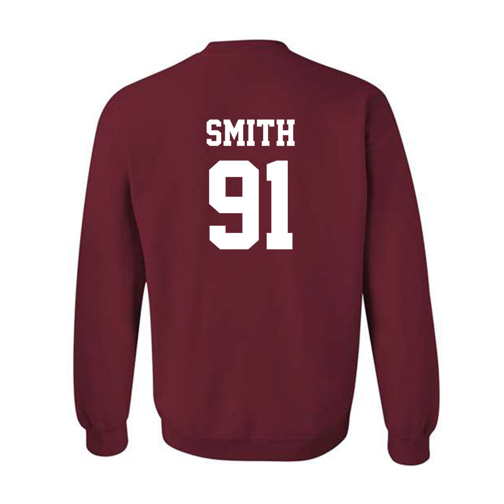 Alabama - NCAA Football : Caleb Smith - Crewneck Sweatshirt-1