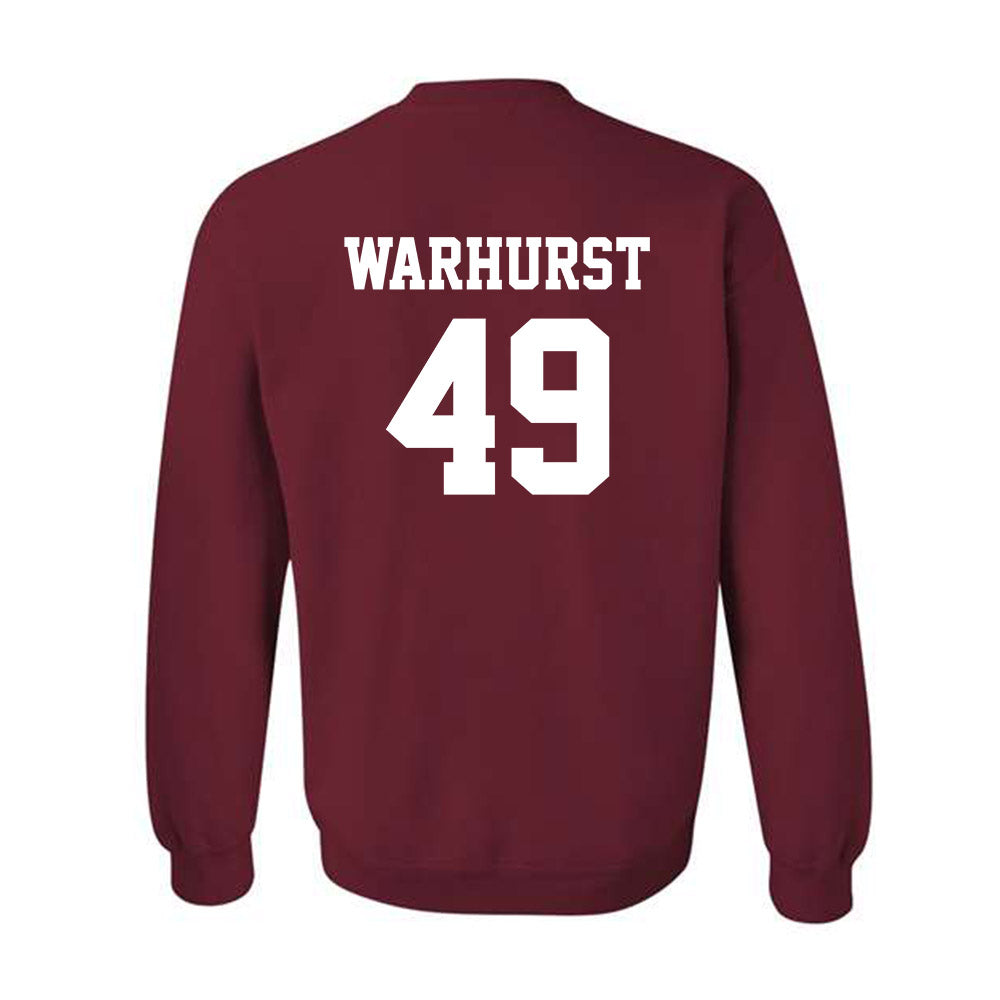 Alabama - NCAA Football : Conner Warhurst - Crewneck Sweatshirt-1