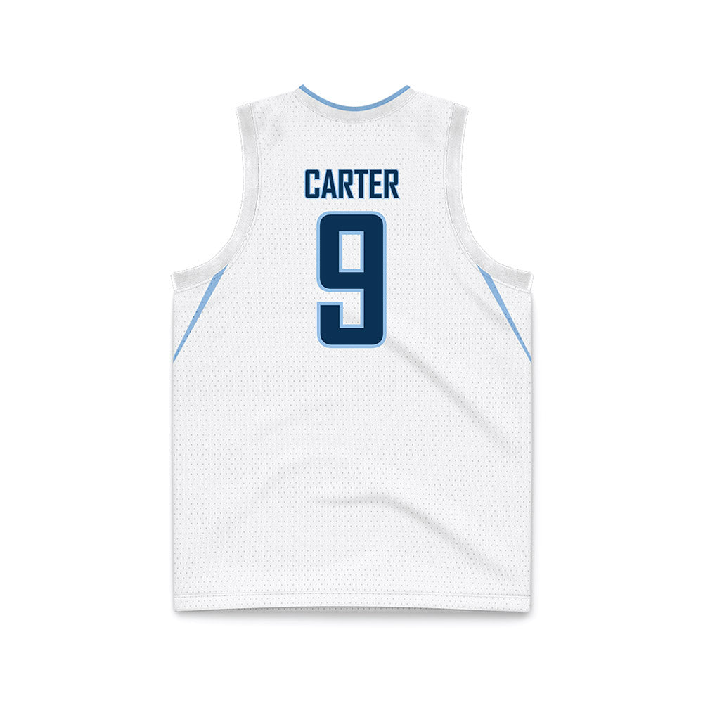 Old Dominion - NCAA Women's Basketball : Dalanna Carter - White Basketball Jersey-1