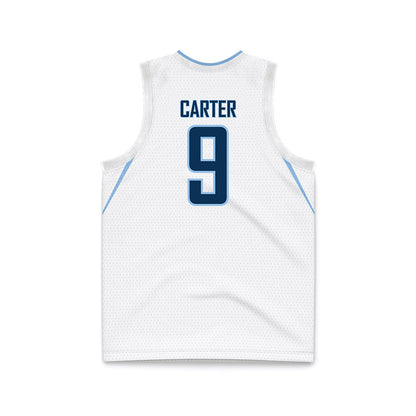 Old Dominion - NCAA Women's Basketball : Dalanna Carter - White Basketball Jersey-1