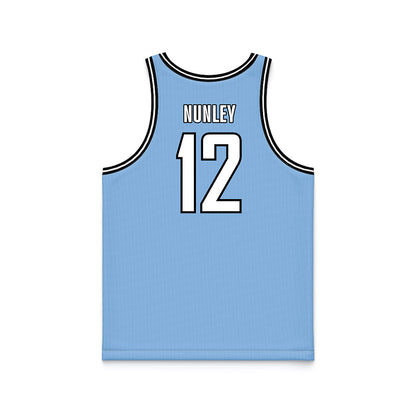 Old Dominion - NCAA Women's Basketball : Alisha Nunley - Blue Basketball Jersey-1