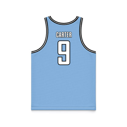 Old Dominion - NCAA Women's Basketball : Dalanna Carter - Blue Basketball Jersey-1