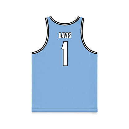 Old Dominion - NCAA Women's Basketball : Mia Davis - Blue Basketball Jersey-1