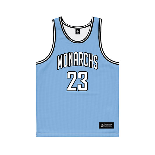 Old Dominion - NCAA Women's Basketball : Shadasia Brackens - Blue Basketball Jersey-0