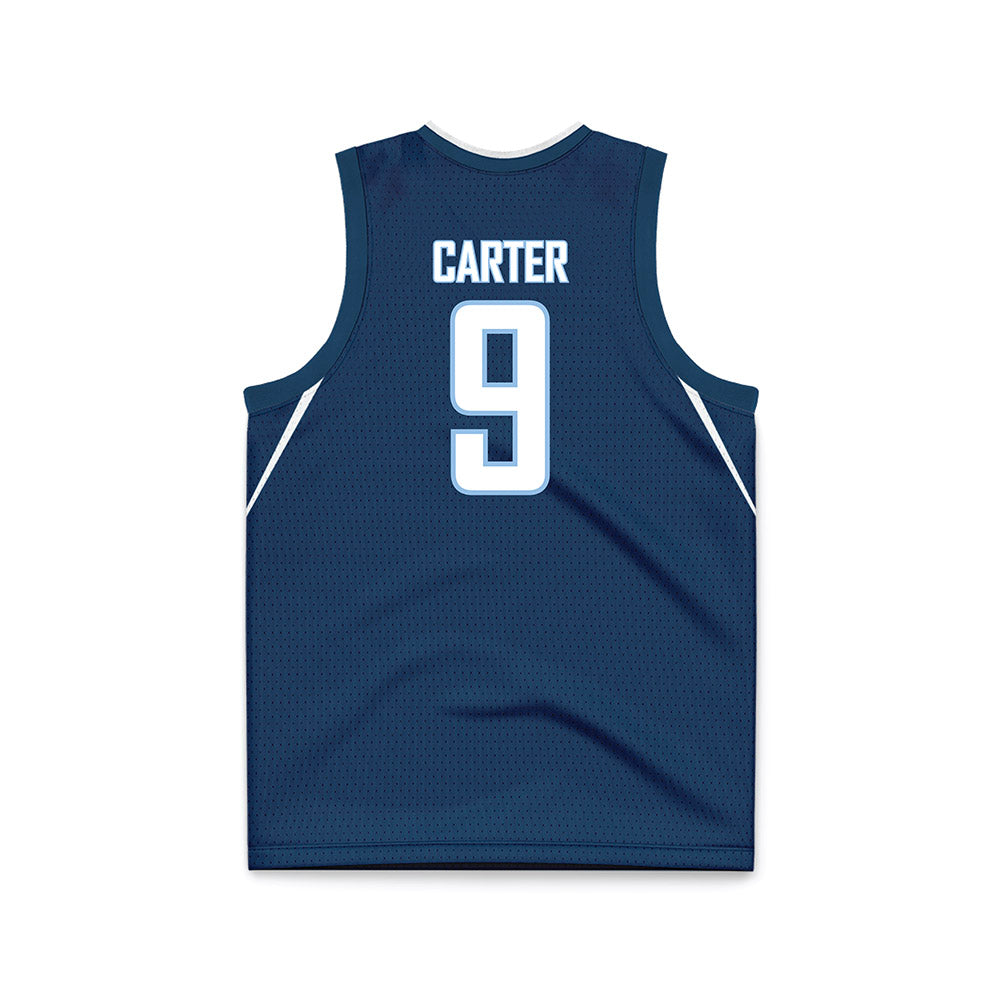 Old Dominion - NCAA Women's Basketball : Dalanna Carter - Navy Basketball Jersey-1