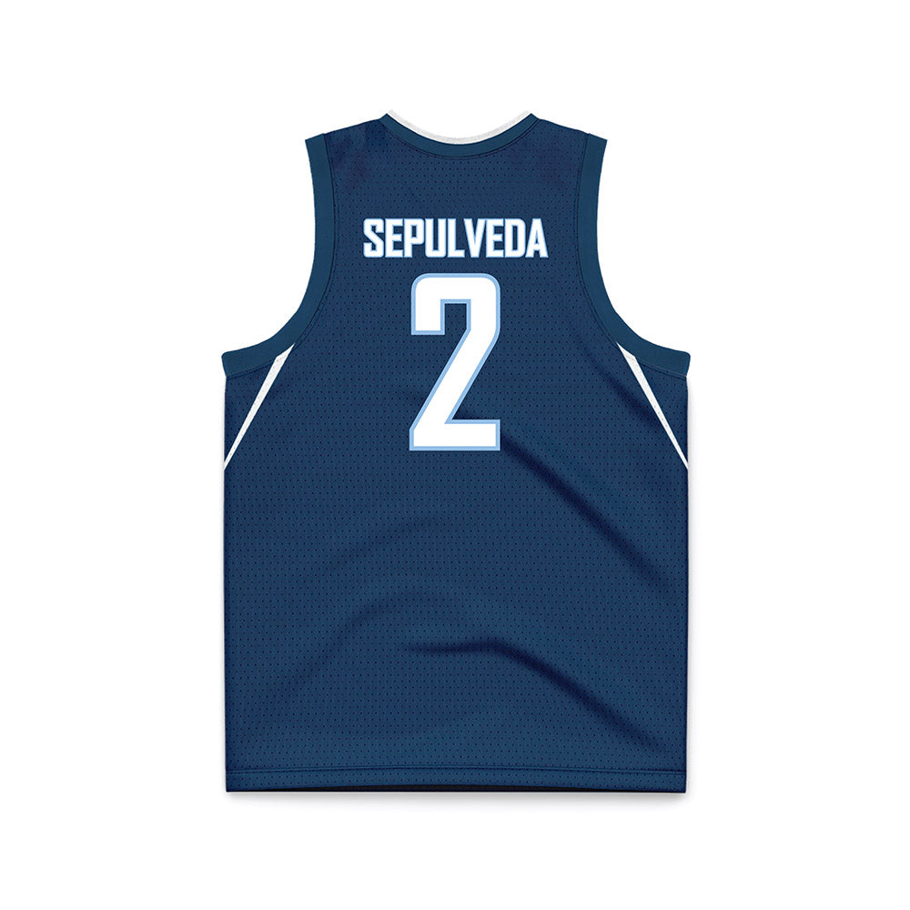 Old Dominion - NCAA Women's Basketball : Vanessa Rae Sepulveda - Navy Basketball Jersey-1