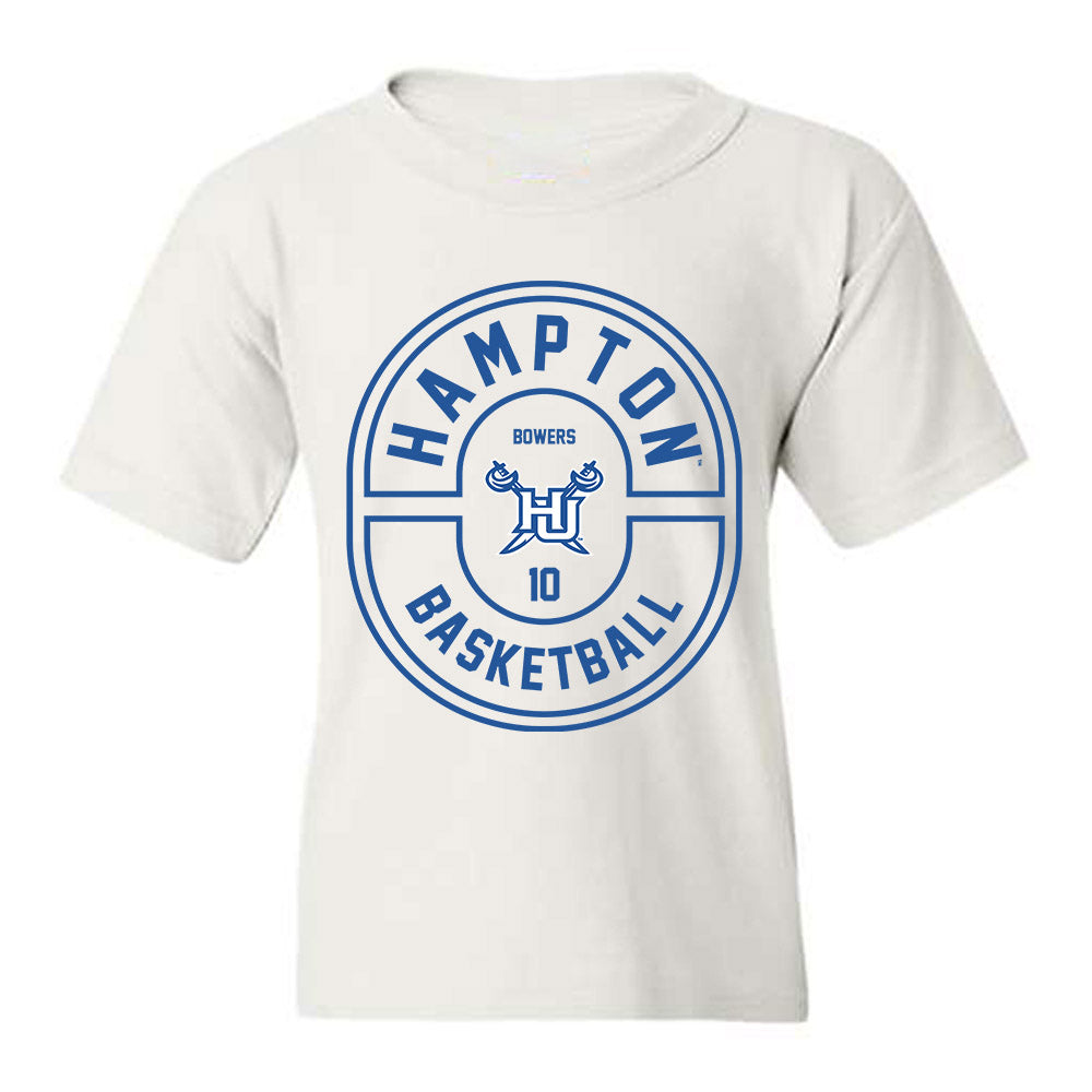 Hampton - NCAA Women's Basketball : Jeniya Bowers - Classic Fashion Shersey Youth T-Shirt-0