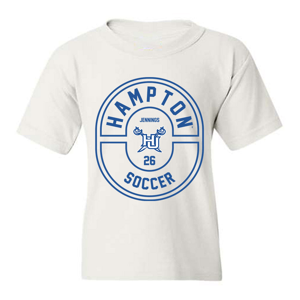 Hampton - NCAA Women's Soccer : Nylah Jennings - Classic Fashion Shersey Youth T-Shirt-0