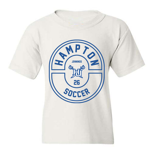 Hampton - NCAA Women's Soccer : Nylah Jennings - Classic Fashion Shersey Youth T-Shirt-0