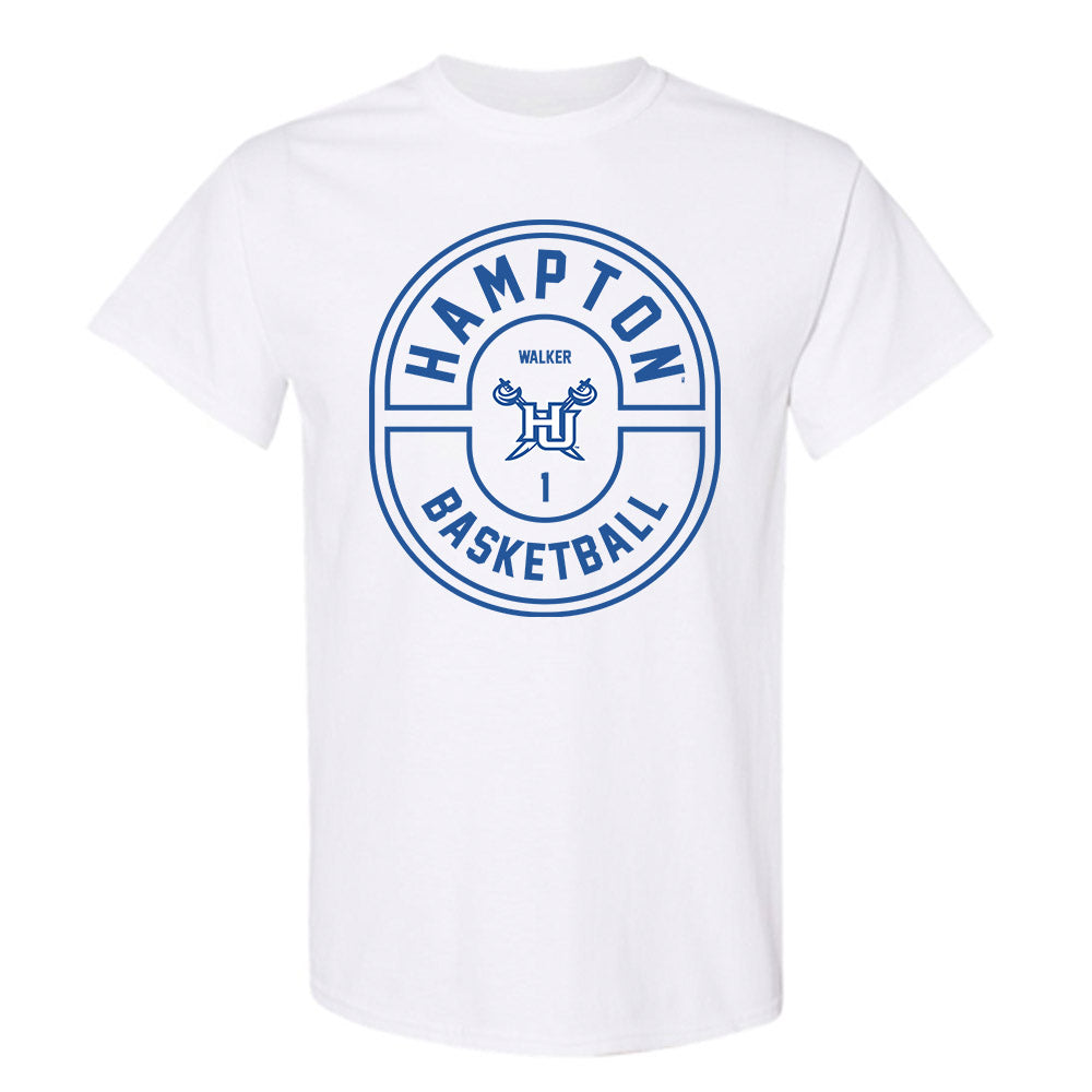 Hampton - NCAA Women's Basketball : Janaye Walker - Classic Fashion Shersey T-Shirt-0