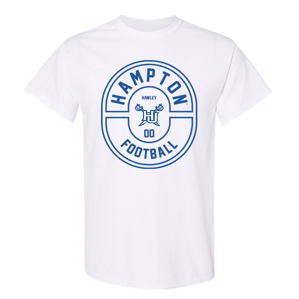 Hampton - NCAA Football : Joshua Hawley - Classic Fashion Shersey T-Shirt-0