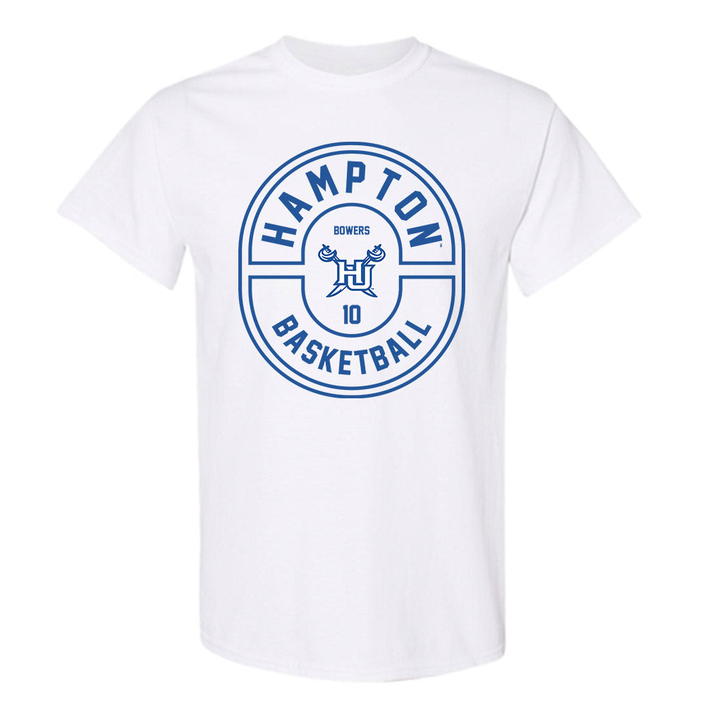 Hampton - NCAA Women's Basketball : Jeniya Bowers - Classic Fashion Shersey T-Shirt-0