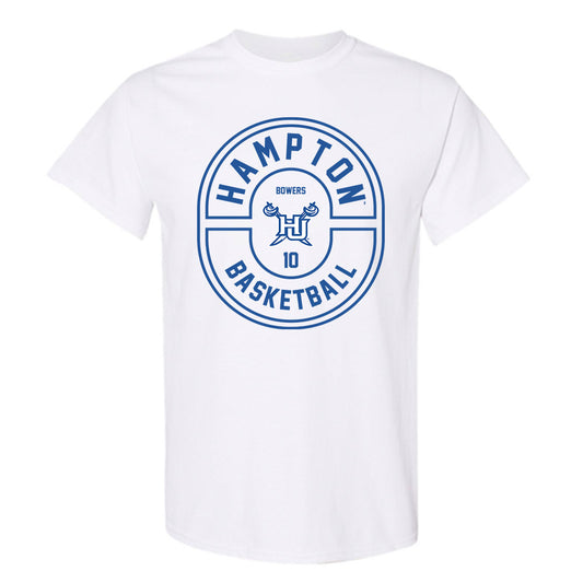 Hampton - NCAA Women's Basketball : Jeniya Bowers - Classic Fashion Shersey T-Shirt-0