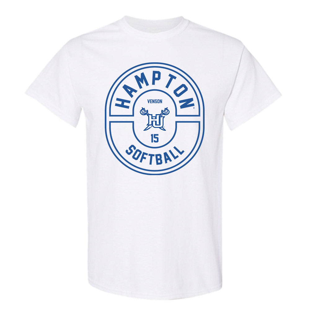 Hampton - NCAA Softball : Jasmine Venson - Classic Fashion Shersey T-Shirt-0