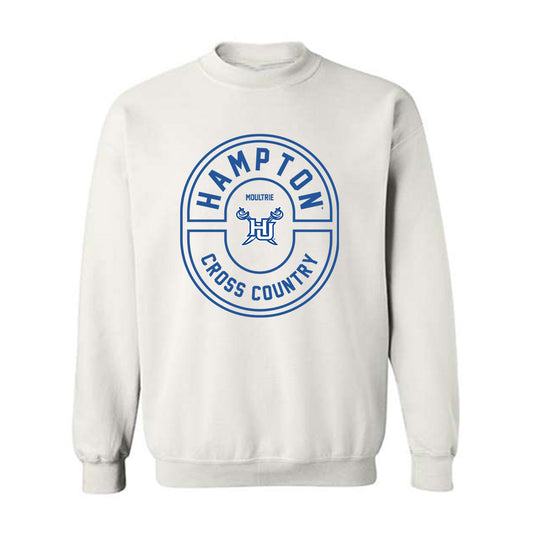 Hampton - NCAA Women's Cross Country : Angel Moultrie - Classic Fashion Shersey Crewneck Sweatshirt-0