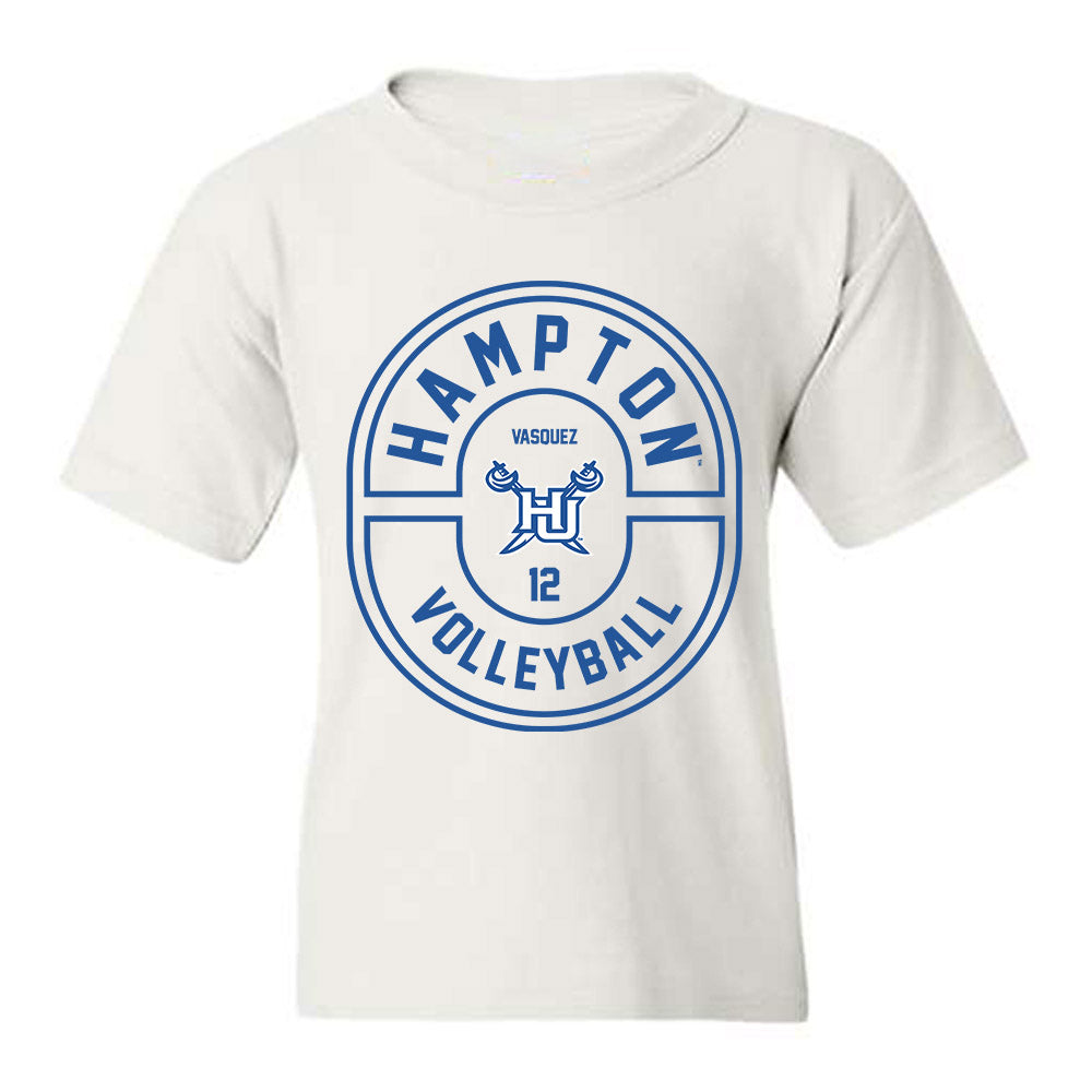 Hampton - NCAA Women's Volleyball : Antonia Vasquez - Classic Fashion Shersey Youth T-Shirt-0
