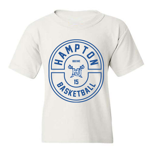 Hampton - NCAA Men's Basketball : Zion Ibekwe - Classic Fashion Shersey Youth T-Shirt-0