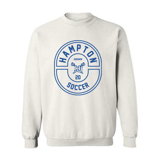 Hampton - NCAA Women's Soccer : Taryn Goodwin - Classic Fashion Shersey Crewneck Sweatshirt-0