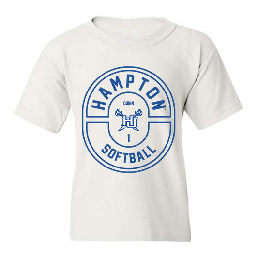 Hampton - NCAA Softball : Kylee Quinn - Classic Fashion Shersey Youth T-Shirt-0