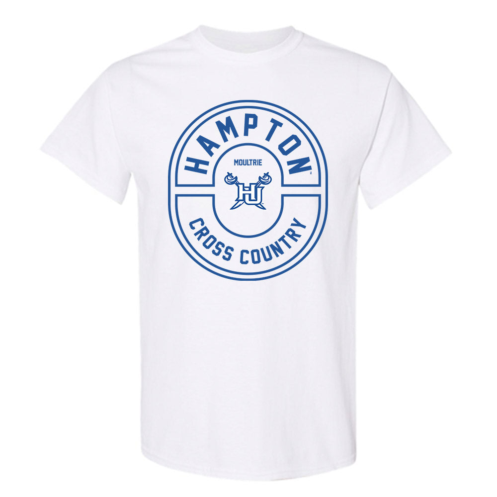 Hampton - NCAA Women's Cross Country : Angel Moultrie - Classic Fashion Shersey T-Shirt-0