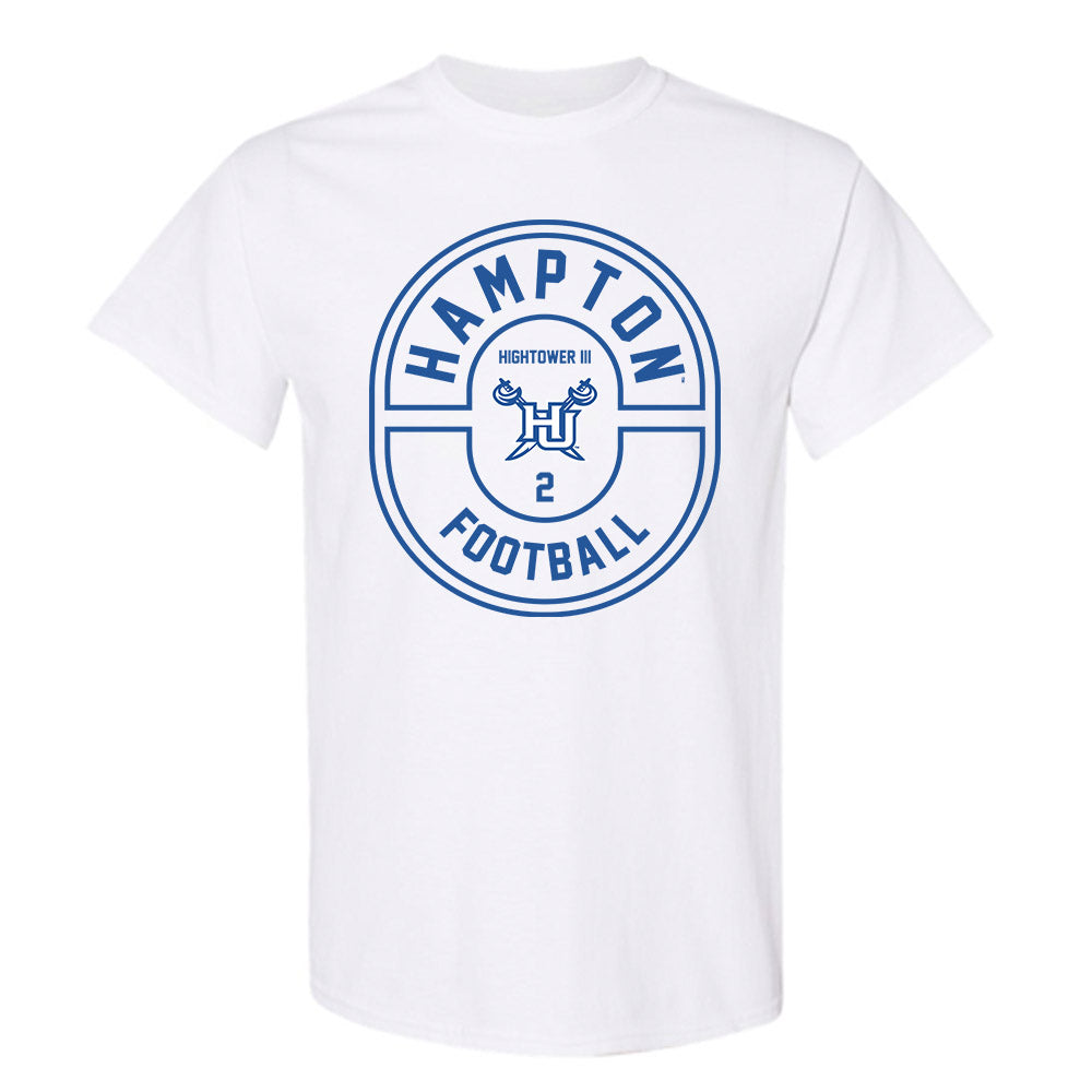 Hampton - NCAA Football : Anthony Hightower III - Classic Fashion Shersey T-Shirt-0