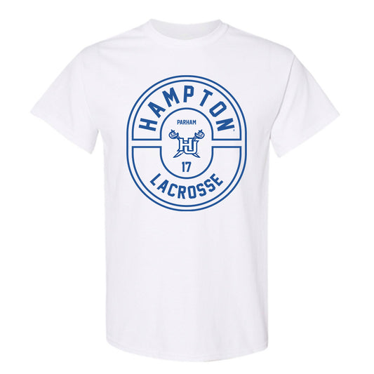 Hampton - NCAA Men's Lacrosse : Owen Parham - Classic Fashion Shersey T-Shirt-0