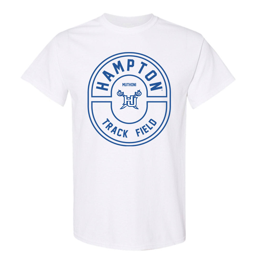 Hampton - NCAA Women's Track & Field : Peninah Muthoni - Classic Fashion Shersey T-Shirt-0