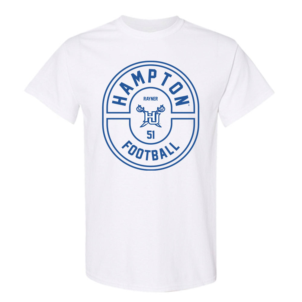 Hampton - NCAA Football : Jordan Rayner - Classic Fashion Shersey T-Shirt-0