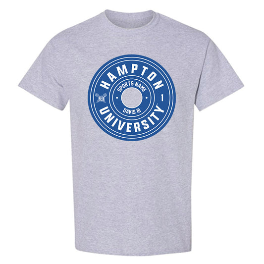 Hampton - NCAA Men's Basketball : Aaron Davis III - Classic Fashion Shersey T-Shirt-0