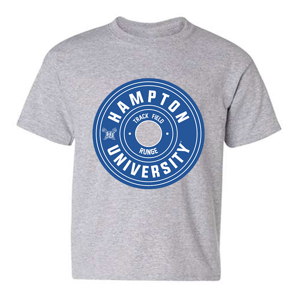 Hampton - NCAA Women's Track & Field : Alannah Runge - Classic Fashion Shersey Youth T-Shirt-0