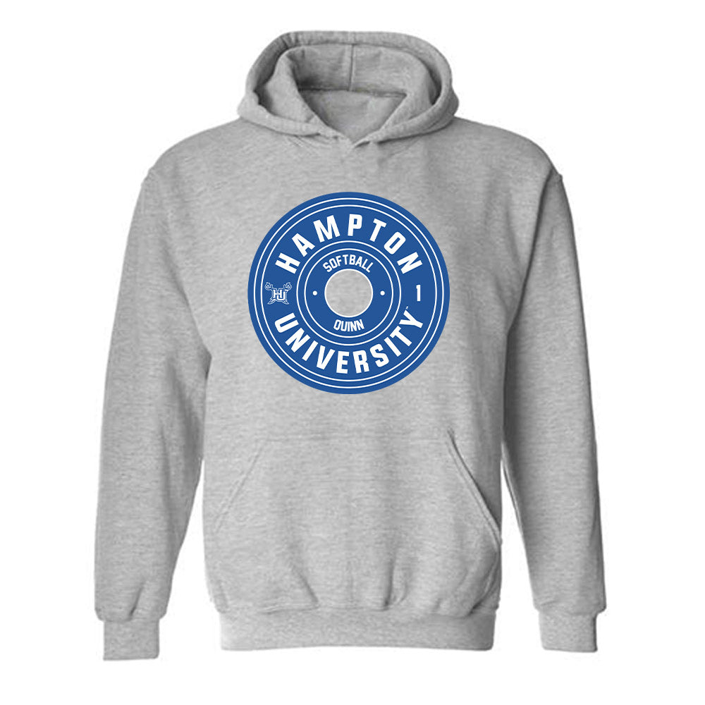 Hampton - NCAA Softball : Kylee Quinn - Classic Fashion Shersey Hooded Sweatshirt-0