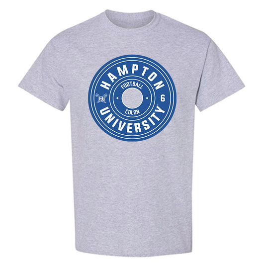 Hampton - NCAA Football : Noah Colon - Classic Fashion Shersey T-Shirt-0