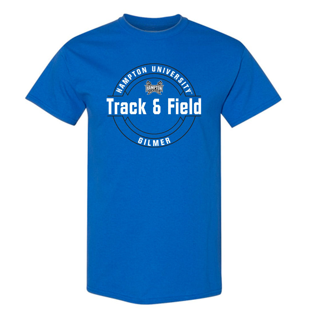 Hampton - NCAA Women's Track & Field : Arriah Gilmer - Classic Fashion Shersey T-Shirt-0