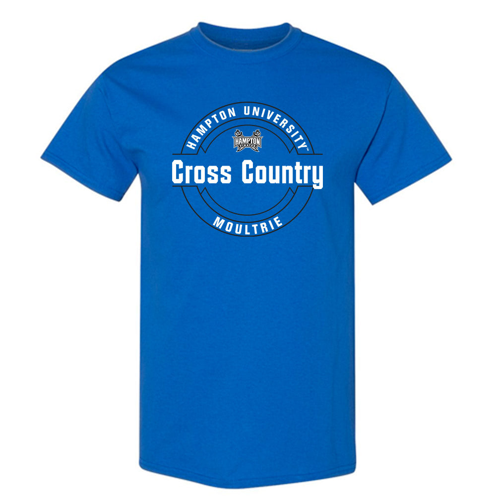 Hampton - NCAA Women's Cross Country : Angel Moultrie - Classic Fashion Shersey T-Shirt-0