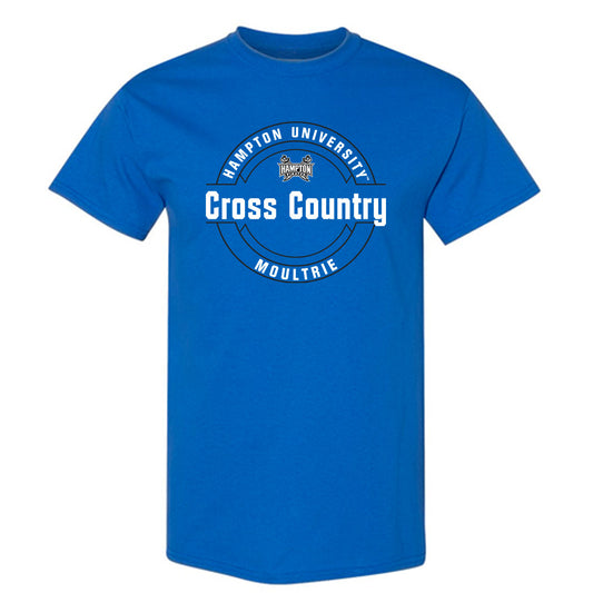Hampton - NCAA Women's Cross Country : Angel Moultrie - Classic Fashion Shersey T-Shirt-0
