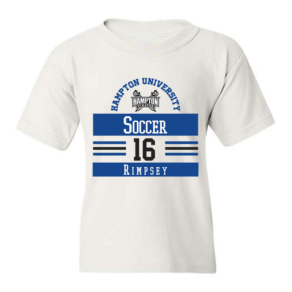 Hampton - NCAA Women's Soccer : Madisyn Rimpsey - Classic Fashion Shersey Youth T-Shirt-0