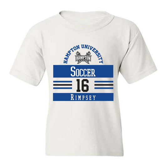 Hampton - NCAA Women's Soccer : Madisyn Rimpsey - Classic Fashion Shersey Youth T-Shirt-0