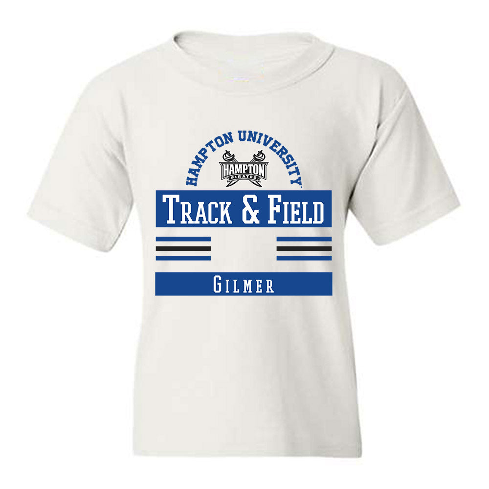Hampton - NCAA Women's Track & Field : Arriah Gilmer - Classic Fashion Shersey Youth T-Shirt-0
