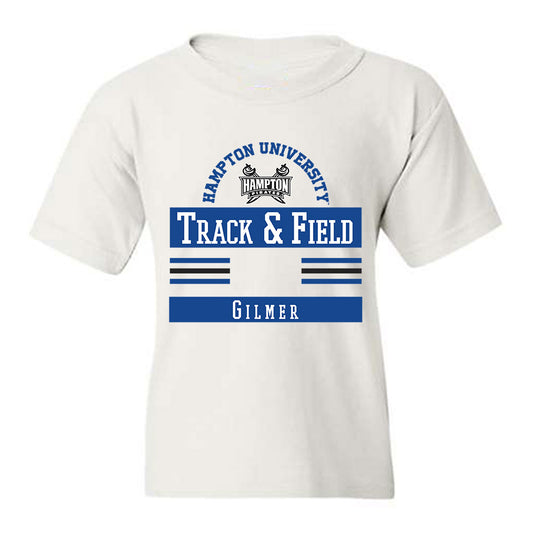 Hampton - NCAA Women's Track & Field : Arriah Gilmer - Classic Fashion Shersey Youth T-Shirt-0