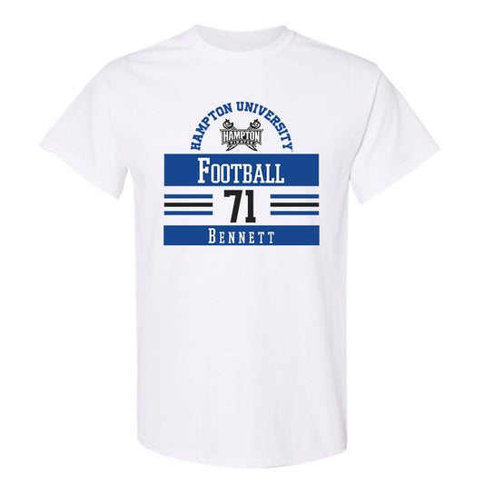 Hampton - NCAA Football : Gavin Bennett - Classic Fashion Shersey T-Shirt-0