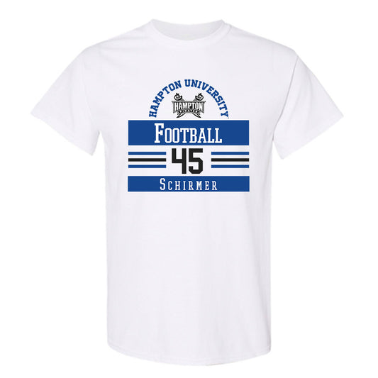 Hampton - NCAA Football : Matthew Schirmer - Classic Fashion Shersey T-Shirt-0
