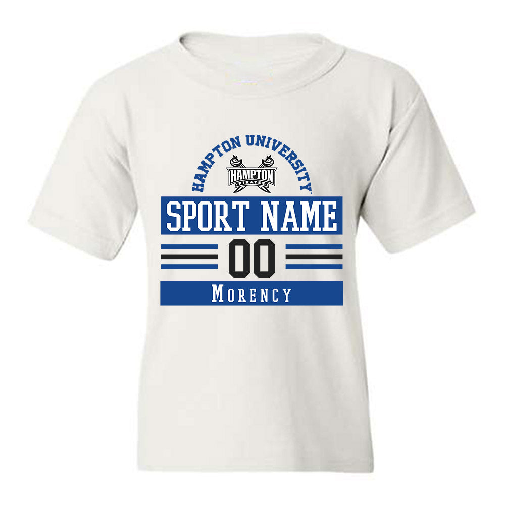 Hampton - NCAA Football : Jode Morency - Classic Fashion Shersey Youth T-Shirt-0