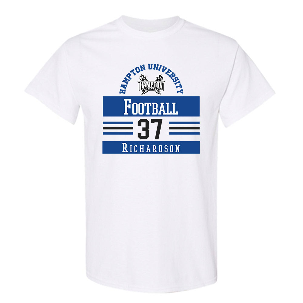 Hampton - NCAA Football : Kevin Richardson - Classic Fashion Shersey T-Shirt-0