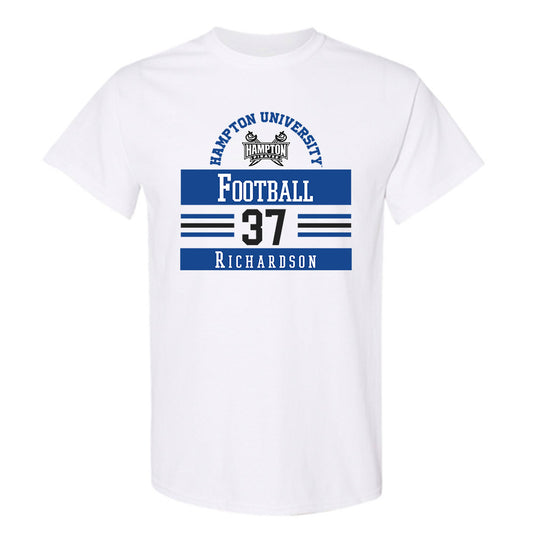 Hampton - NCAA Football : Kevin Richardson - Classic Fashion Shersey T-Shirt-0