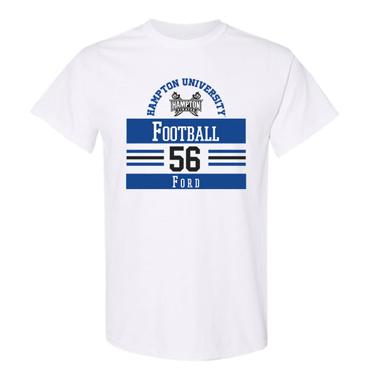 Hampton - NCAA Football : Jackson Ford - Classic Fashion Shersey T-Shirt-0