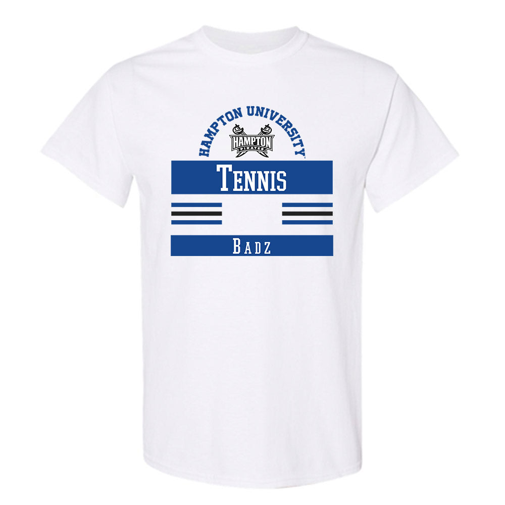 Hampton - NCAA Men's Tennis : Benedict Badz - Classic Fashion Shersey T-Shirt-0