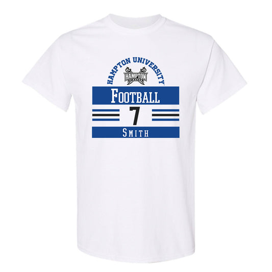 Hampton - NCAA Football : Isaiah Smith - Classic Fashion Shersey T-Shirt-0