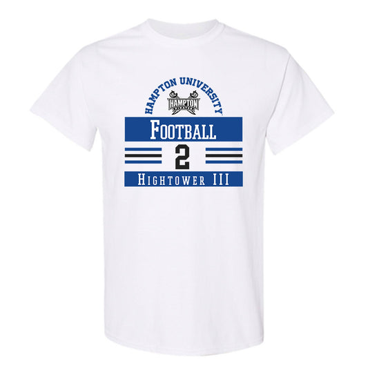 Hampton - NCAA Football : Anthony Hightower III - Classic Fashion Shersey T-Shirt-0