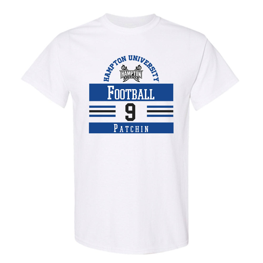 Hampton - NCAA Football : Matt Patchin - Classic Fashion Shersey T-Shirt-0