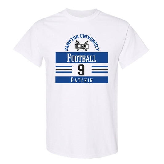 Hampton - NCAA Football : Matt Patchin - Classic Fashion Shersey T-Shirt-0
